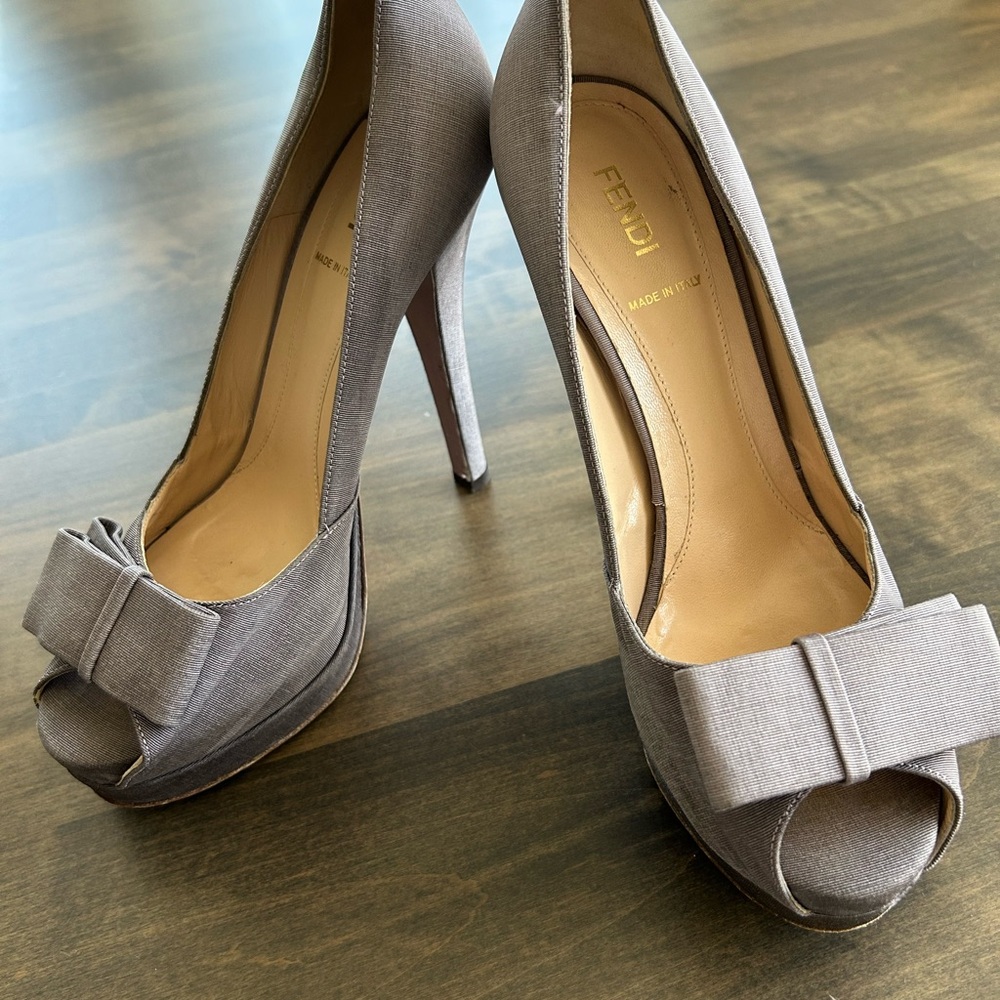 FENDI open toe shoes